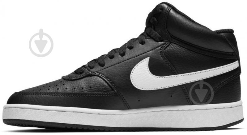 Кросівки жіночі демісезонні Nike Court Vision Mid CD5436-001 р.41 чорні - фото 4