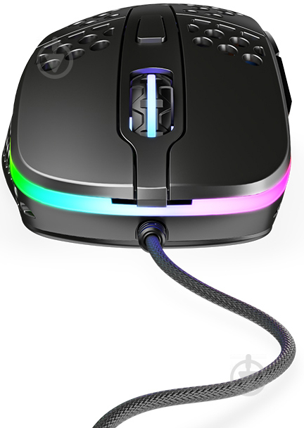 Мышь Xtrfy M4 RGB, Black - фото 2