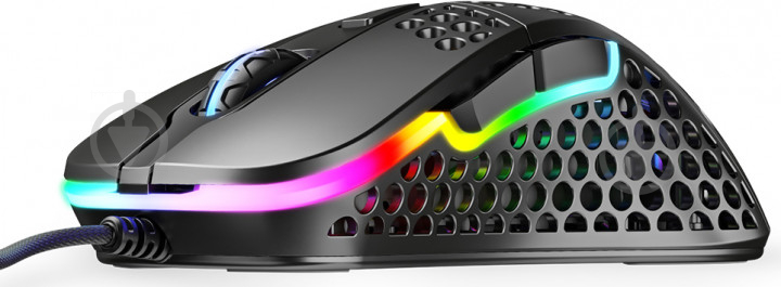 Мышь Xtrfy M4 RGB, Black - фото 3