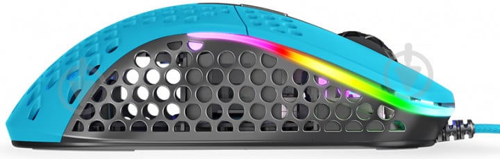 Миша Xtrfy M4 RGB, Miami Blue - фото 5