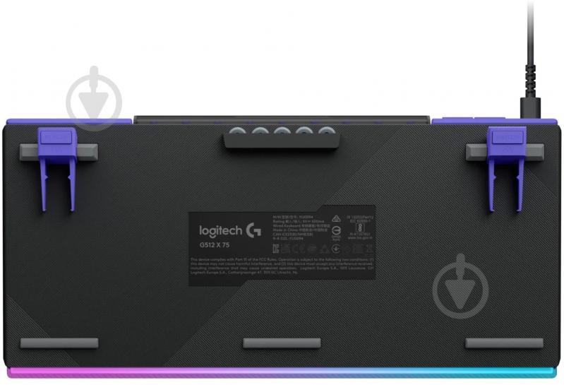 Клавиатура Logitech G512 X 75 Mechanical Tactile (920-013934) black - фото 6