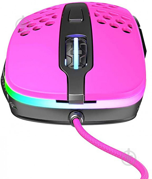 Мышь Xtrfy M4 RGB, Pink - фото 2