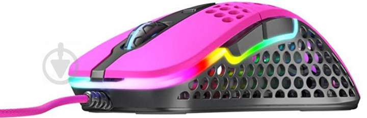 Мышь Xtrfy M4 RGB, Pink - фото 4