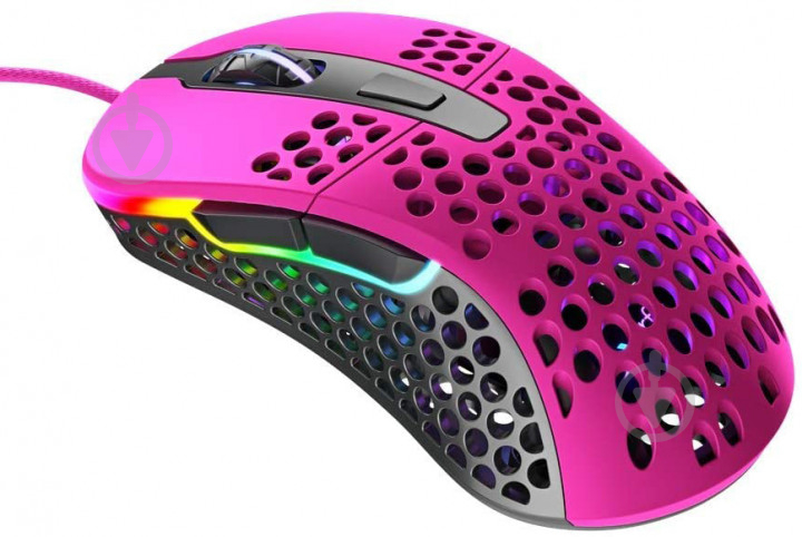 Мышь Xtrfy M4 RGB, Pink - фото 6