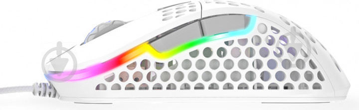 Миша Xtrfy M4 RGB, White - фото 4