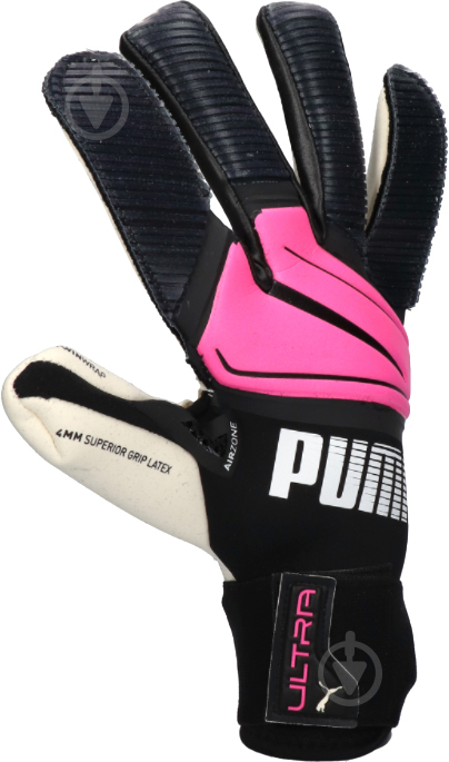 Воротарські рукавиці Puma ULTRA Grip 1 Hybrid Pro 04178601 10 рожевий - фото 2