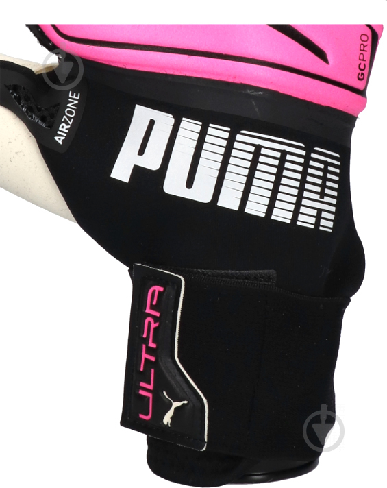 Воротарські рукавиці Puma ULTRA Grip 1 Hybrid Pro 04178601 10 рожевий - фото 4