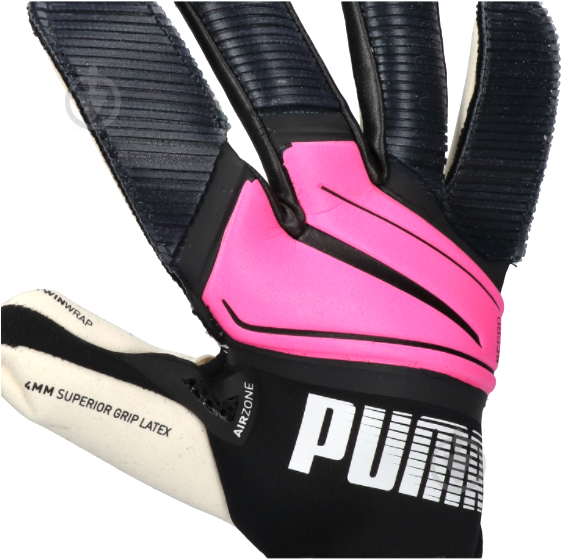 Воротарські рукавиці Puma ULTRA Grip 1 Hybrid Pro 04178601 10 рожевий - фото 5