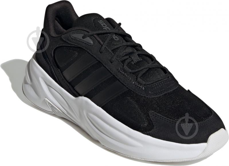 Кроссовки нисекс демисезонные Adidas OZELLE GX6763 р.46 2/3 черные - фото 3