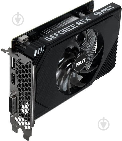 Видеокарта PALIT-XPERTVISION GeForce RTX 3050 STORMX 6GB GDDR6 96bit (NE63050018JE-1072F) - фото 4 Видеокарта PALIT-XPERTVISION GeForce RTX 3050 STORMX 6GB GDDR6 96bit (NE63050018JE-1072F) - фото 4