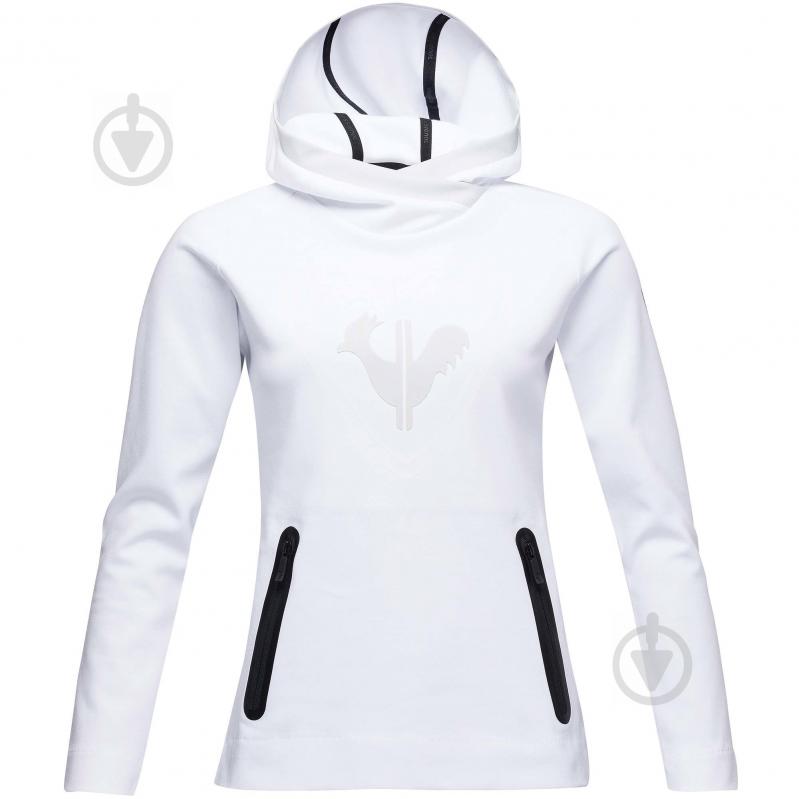 Джемпер Rossignol W LIFETECH HOODY RLIWS03-100 р. M белый - фото 1