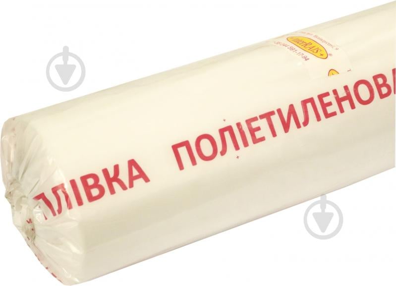 Плівка поліетиленова InterRais будівельна 1,5x100 м напівпрозорий 100 мкм рукав - фото 2