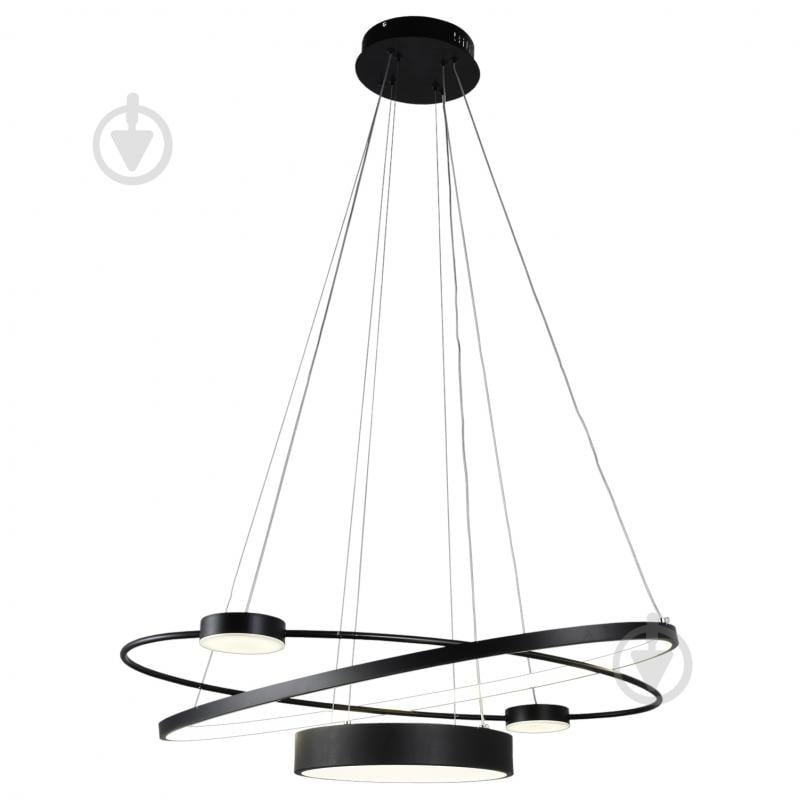 Люстра підвісна Victoria Lighting 107 Вт чорний Talula/SP4 black - фото 1