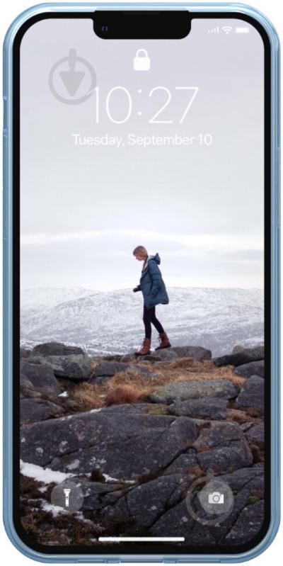 Чехол UAG Lucent Cerulean для Apple iPhone 13 Pro (11315N315858) - фото 6 Чехол UAG Lucent Cerulean для Apple iPhone 13 Pro (11315N315858) - фото 6