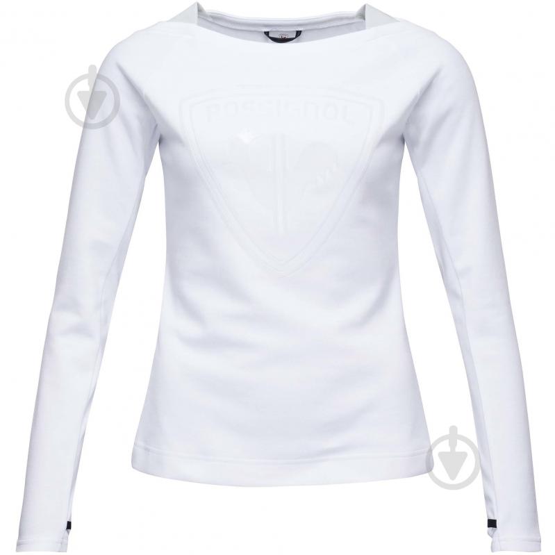 Джемпер Rossignol W LIFETECH ROUND NECK RLIWS04-100 р. L білий - фото 1