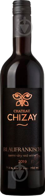 Вино Chateau Chizay Blaufrankisch червоне напівсухе 0,75 л - фото 1