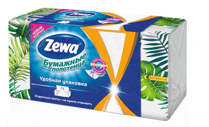 Бумажные полотенца Zewa Wisch&Weg Home collection двухслойная 75 шт. - фото 1