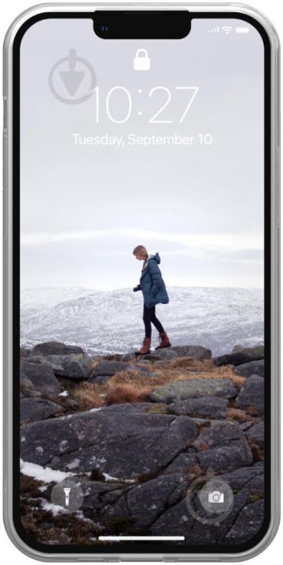 Чехол UAG Lucent Ice для Apple iPhone 13 Pro (11315N314343) - фото 6 Чехол UAG Lucent Ice для Apple iPhone 13 Pro (11315N314343) - фото 6