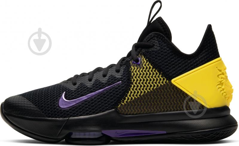 Кроссовки мужские Nike LEBRON WITNESS IV BV7427-004 р.47,5 черные - фото 5 Кроссовки мужские Nike LEBRON WITNESS IV BV7427-004 р.47,5 черные - фото 5