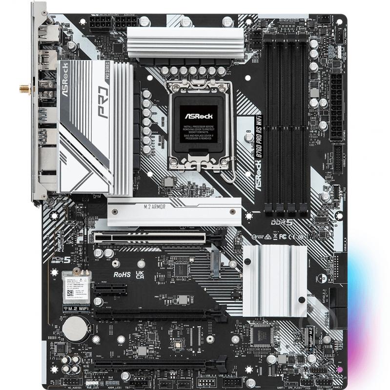 Материнська плата ASRock B760 PRO RS WIFI (LGA1700, Intel B760, ATX) - фото 1