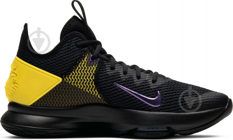 Кроссовки мужские Nike LEBRON WITNESS IV BV7427-004 р.43 черные - фото 4 Кроссовки мужские Nike LEBRON WITNESS IV BV7427-004 р.43 черные - фото 4