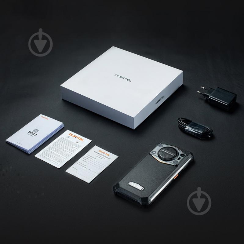 Смартфон Oukitel WP22 8/256GB black (6931940721028) - фото 11