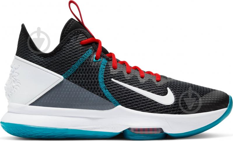 Кросівки чоловічі Nike LEBRON WITNESS IV BV7427-005 р.44,5 чорні - фото 3