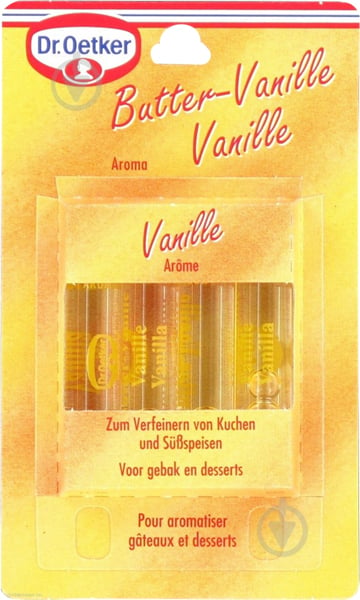 Ароматизатор для випічки Ваніль 8 г Dr. Oetker (4000521144814) - фото 1