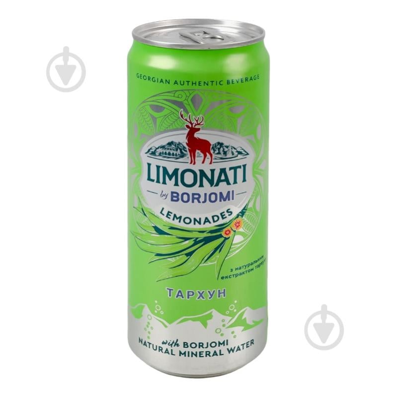 Лимонад Borjomi Limonati Тархун ж/б 0,33 л - фото 3 Лимонад Borjomi Limonati Тархун ж/б 0,33 л - фото 3