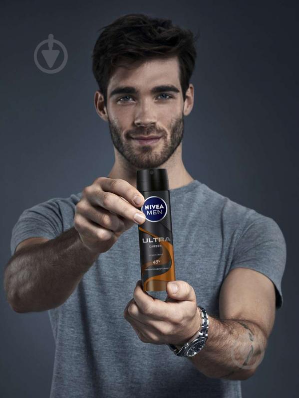 Антиперспірант для чоловіків Nivea Ultra Carbon 150 мл - фото 2