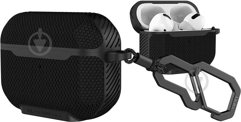 Чехол UAG Apple Airpods Pro Metropolis FIBR ARMR black 102256113940 - фото 6