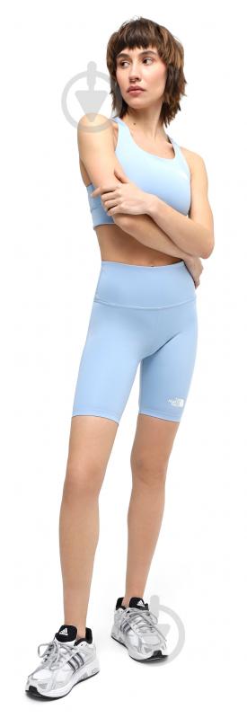 Лосины THE NORTH FACE W FLEX SHORT TIGHT NF0A87JUQEO р.L голубой - фото 4