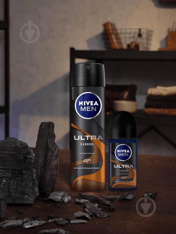 Антиперспірант для чоловіків Nivea Ultra Carbon 50 мл - фото 4