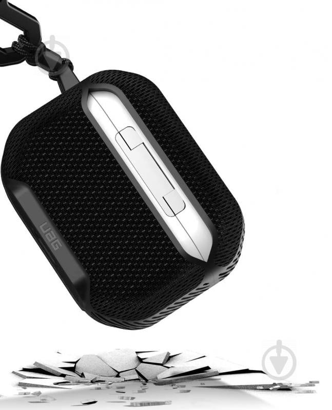 Чехол UAG Apple Airpods Pro Metropolis LTHR ARMR black 102256118340 - фото 7