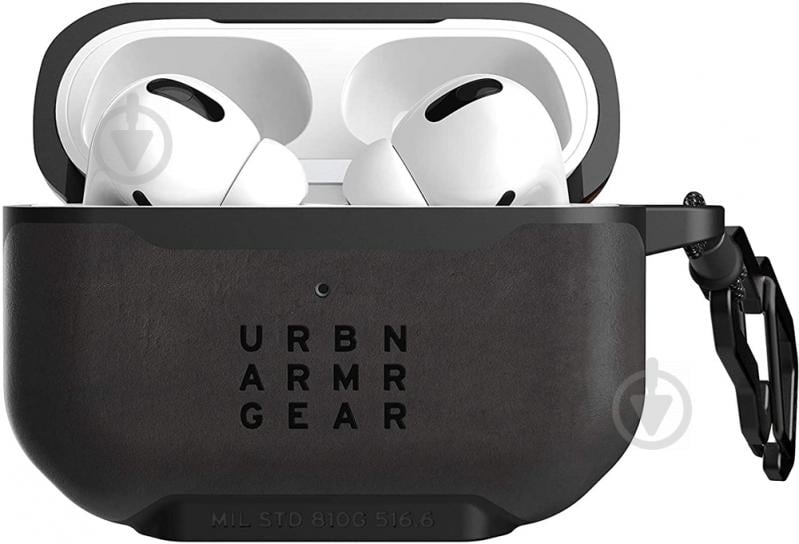 Чехол UAG Apple Airpods Pro Metropolis LTHR ARMR black 102256118340 - фото 2