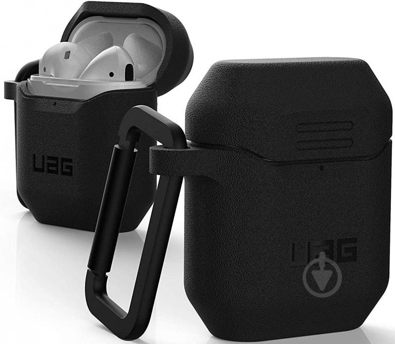 Чехол UAG Airpods Standard Issue Silicone 001 (V2) black 10244K114040 - фото 6