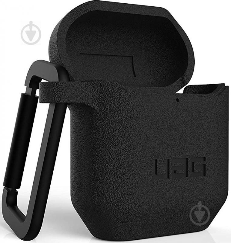 Чехол UAG Airpods Standard Issue Silicone 001 (V2) black 10244K114040 - фото 5