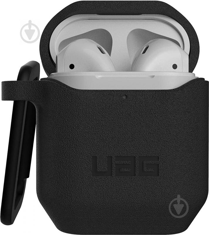 Чехол UAG Airpods Standard Issue Silicone 001 (V2) black 10244K114040 - фото 2