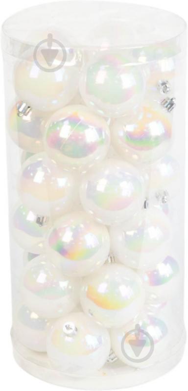 Набір ялинкових куль Бабл гам d 60 мм 30 шт./уп. - фото 1 Набір ялинкових куль Бабл гам d 60 мм 30 шт./уп. - фото 1
