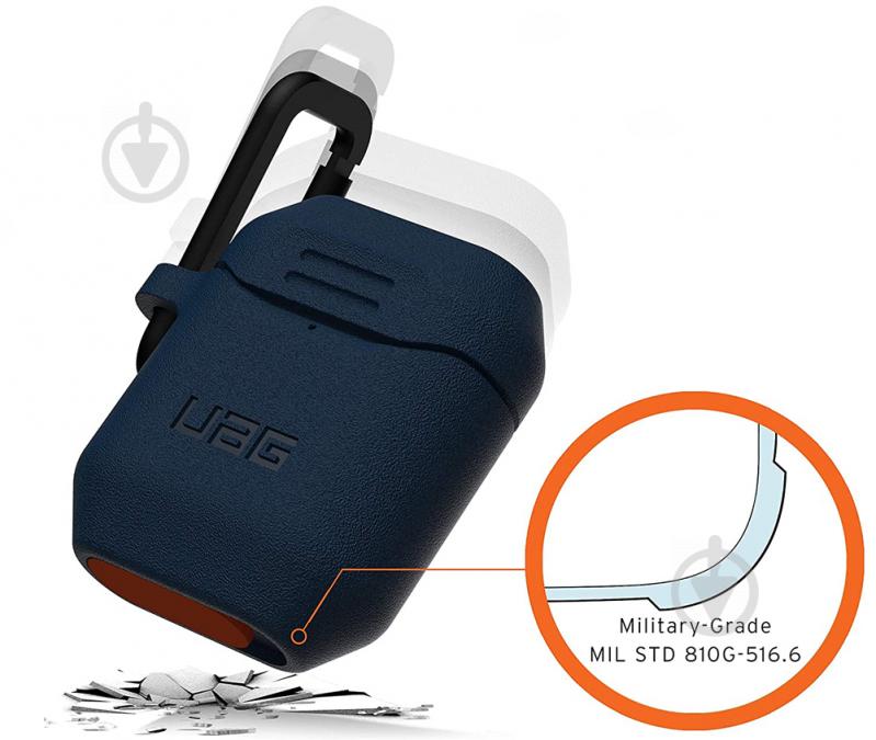 Чехол UAG Airpods Standard Issue Silicone 001 (V2) mallard 10244K115555 - фото 8