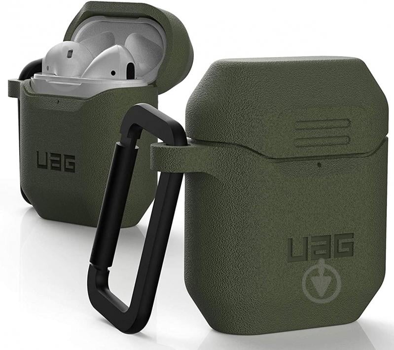 Чохол UAG Airpods Standard Issue Silicone 001 (V2) olive 10244K117272 - фото 4