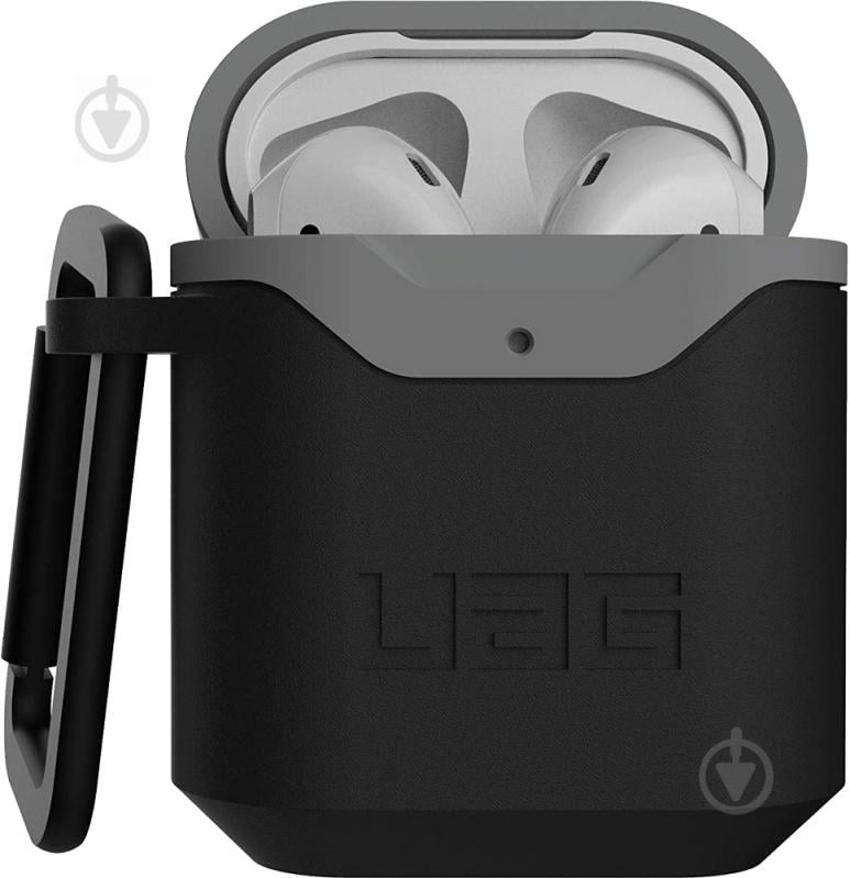 Чохол UAG Apple Airpods Std. Issue Hard 001 (V2) black/grey 10242F114030 - фото 2