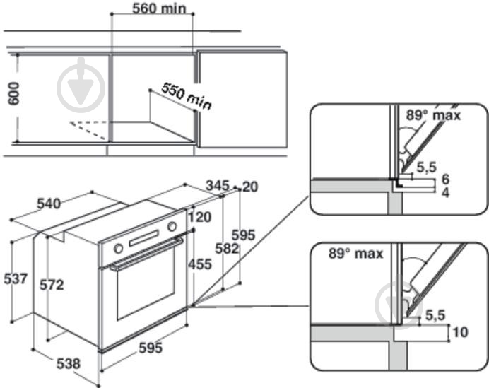Духовой шкаф Whirlpool AKZ 6270 IX - фото 6 Духовой шкаф Whirlpool AKZ 6270 IX - фото 6