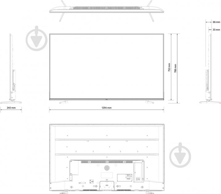 Телевизор Nokia 5800A Smart TV 58" - фото 5