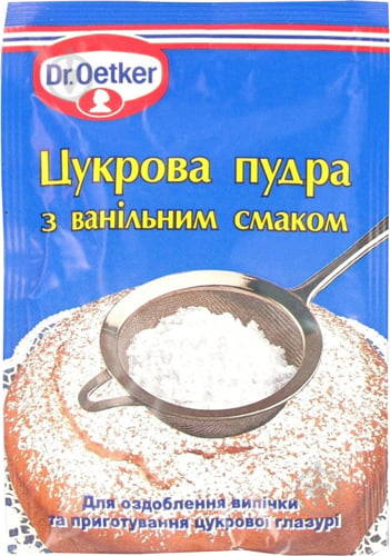 Цукрова пудра з ванільним смаком 80 г Dr. Oetker (5941132007060) - фото 1