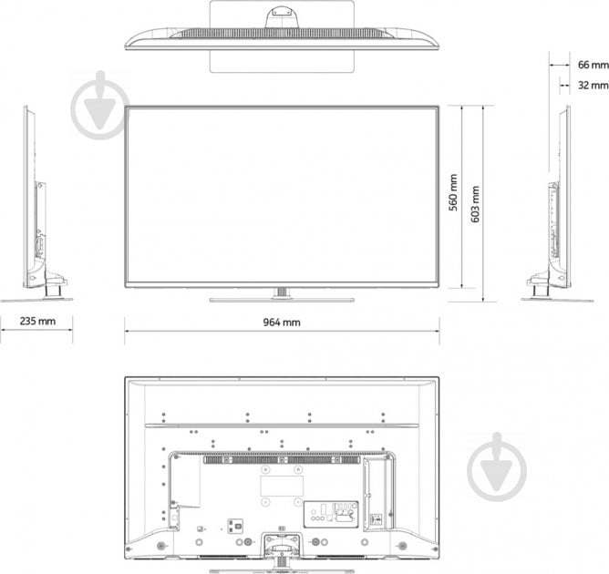 Телевізор Nokia 4300D Smart TV QLED 43" - фото 7