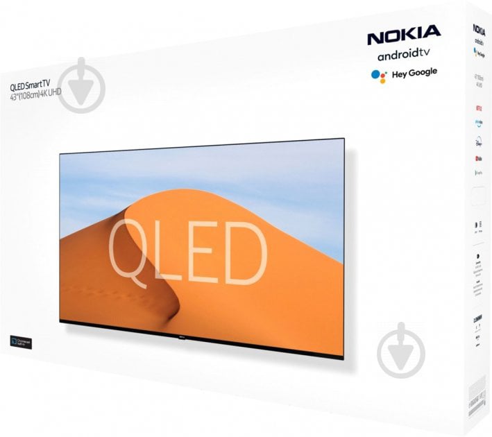 Телевізор Nokia 4300D Smart TV QLED 43" - фото 6