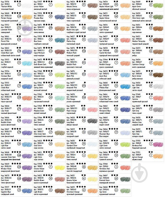 Олівець Polycolor dark violet 2/темно-фіолетовий 2 3800/182 Koh-i-Noor - фото 2