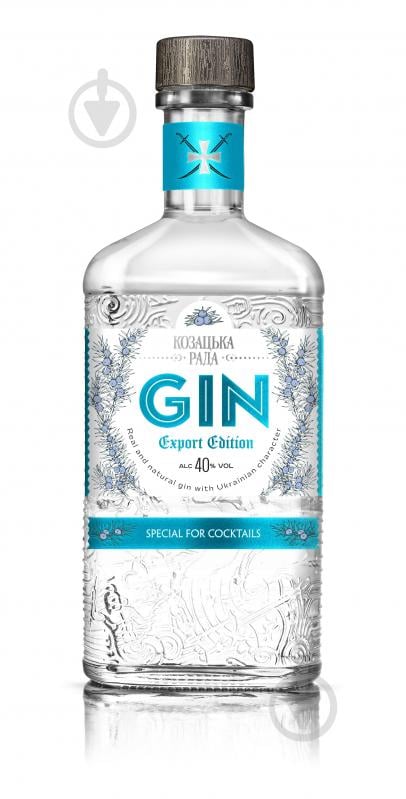 Джин Козацька рада Export Edition 0,7 л - фото 1