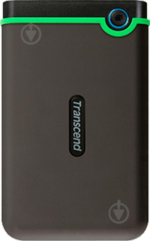 Зовнішній жорсткий диск Transcend 2 ТБ 2,5" USB Type-C (TS2TSJ25M3C) grey - фото 2